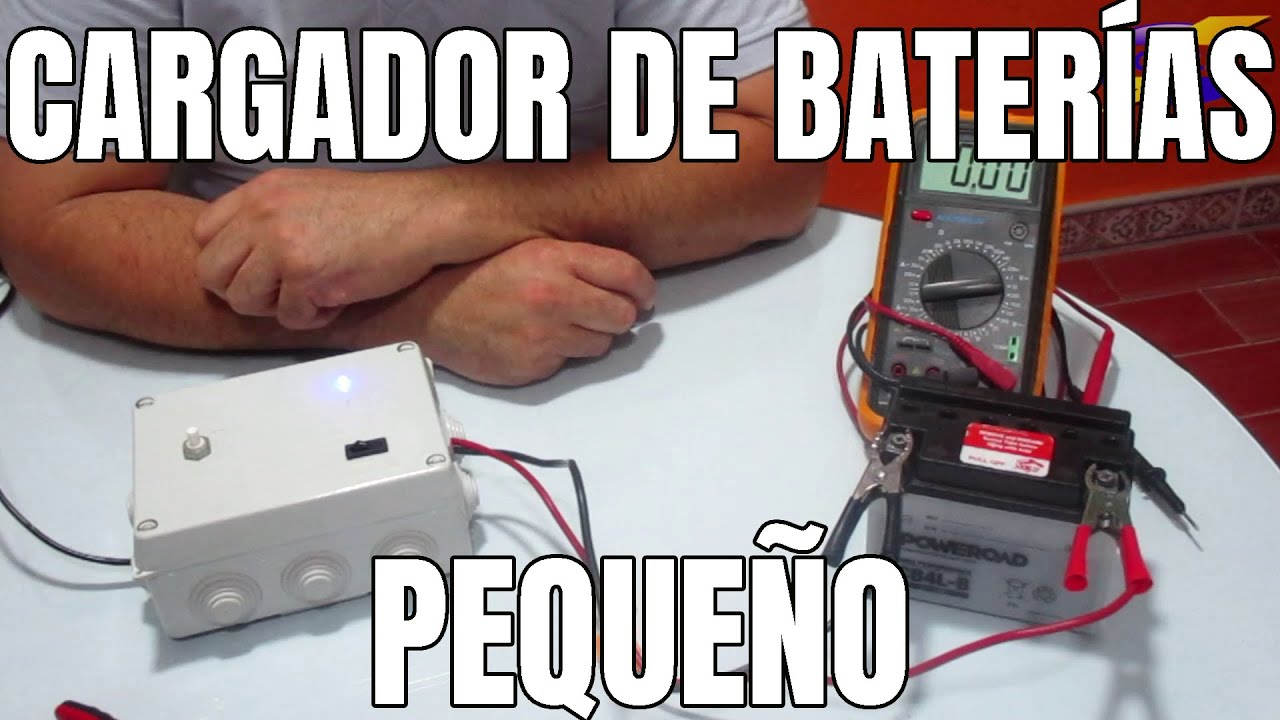 MONTAR CARGADOR DE BATERÍAS PEQUEÑO