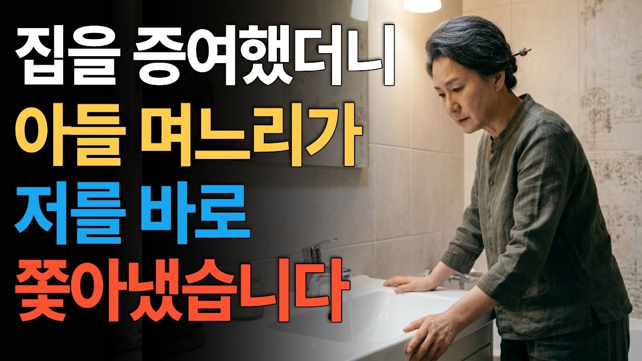 내 집에서 날 쫓아낸 아들…결국 30억 잃었다 [라디오사연]