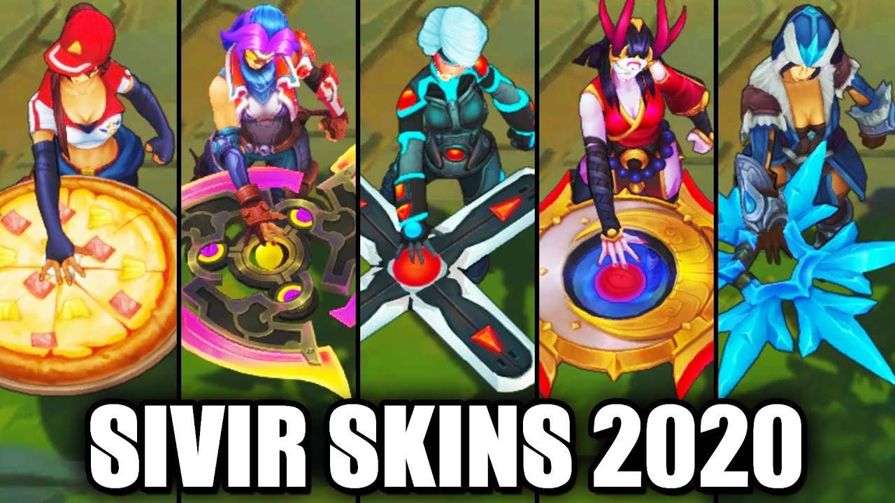 All Sivir Skins Spotlight 2020 (League of Legends)