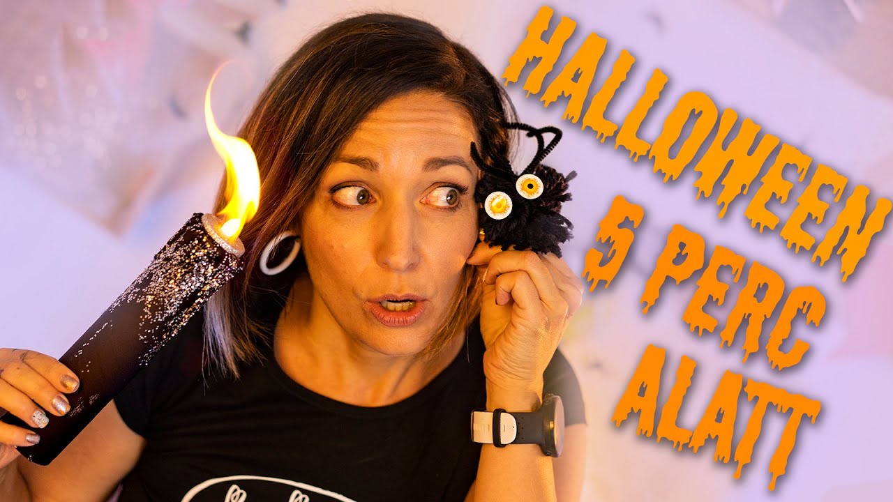 5 perces kihívás - Halloweeni DIY ötletek