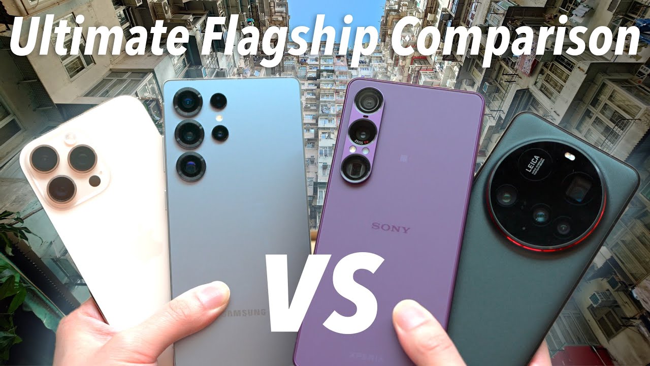 [EN]Ultimate Test! Sony Xperia 1 VII vs Galaxy S25 Ultra vs Xiaomi 15 Ultra vs iPhone 16 Pro Max!