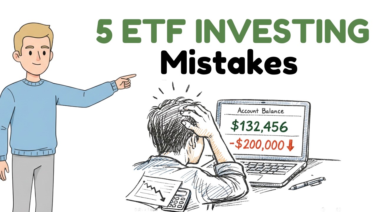 5 ETF Investing Mistakes Costing You a LOT of Money (With Examples)