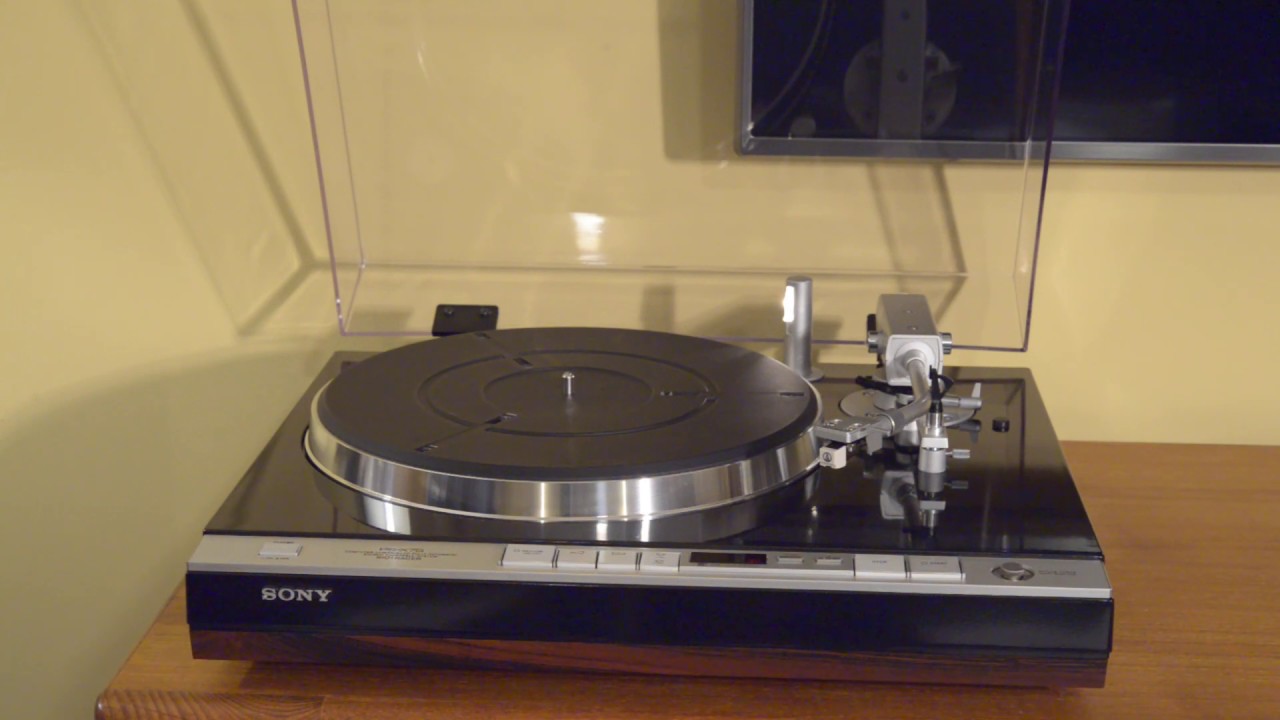 Sony PS-X75 Biotracer Turntable Demo