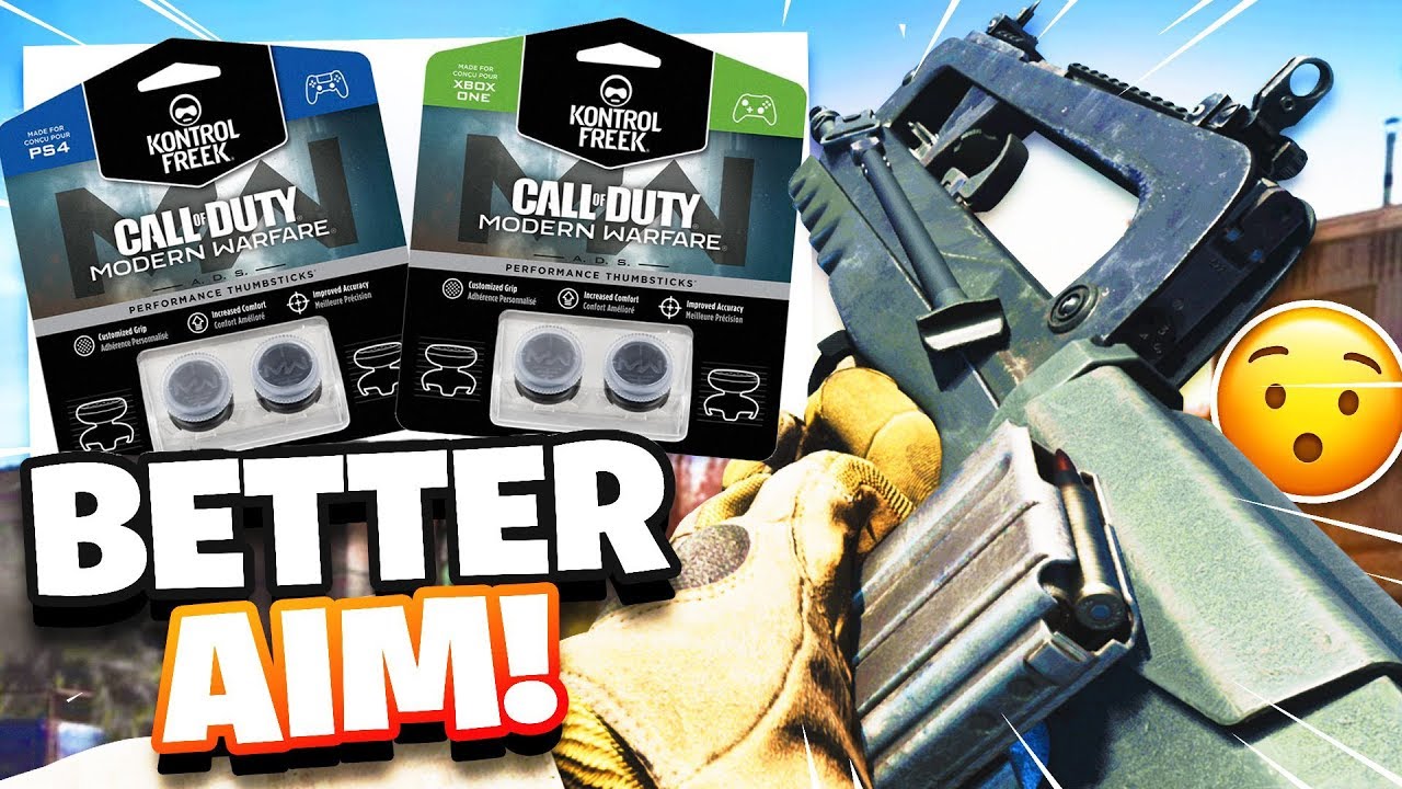 Get Better Aim in Warzone?? KONTROLFREEK ADS PERFORMANCE THUMBSTICKS UNBOXING