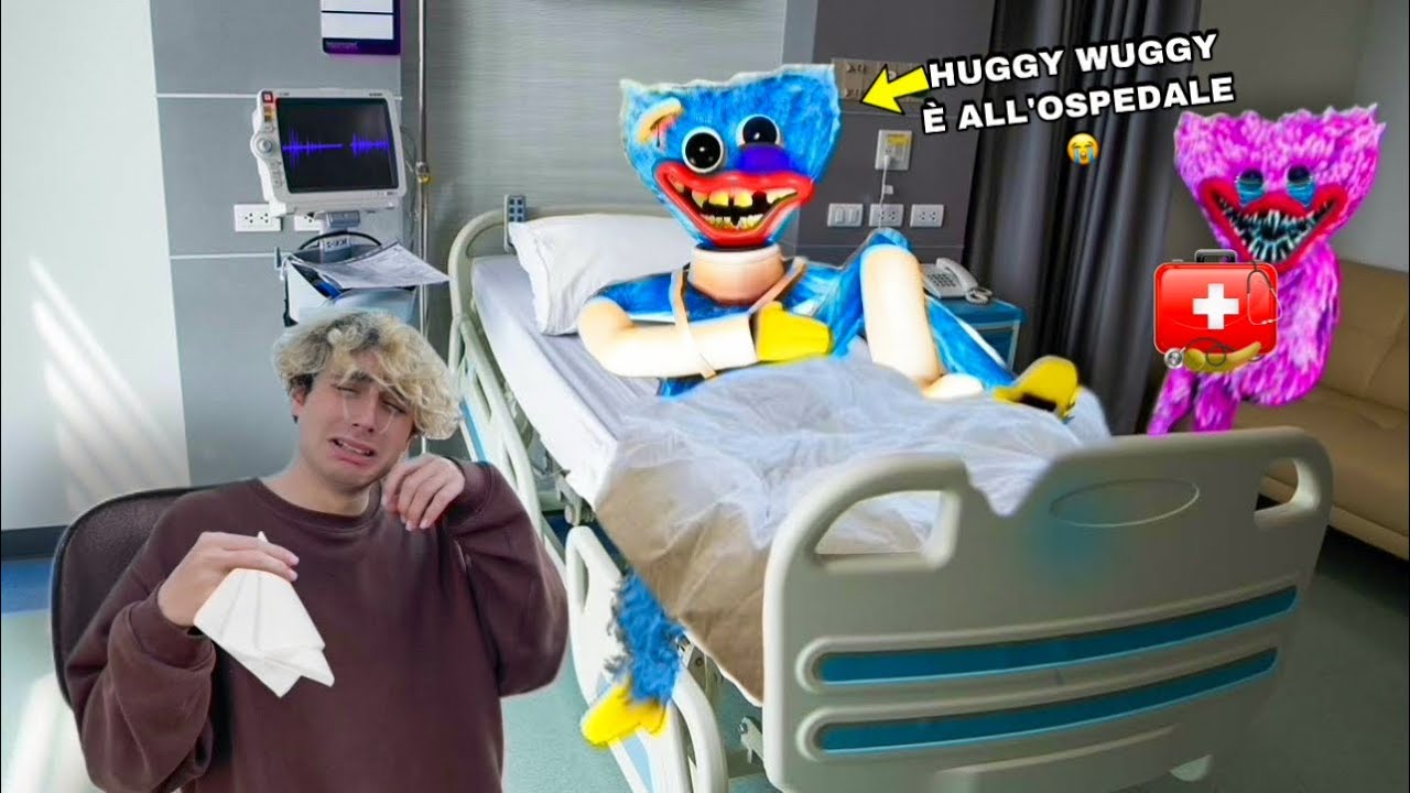 HUGGY WUGGY È IN OSPEDALE! KISSY MISSY È TRISTE!! *dobbiamo curare huggy wuggy*
