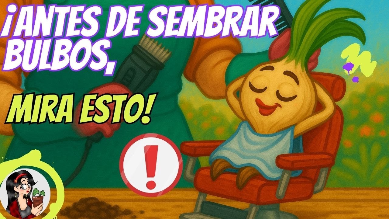 ¿Siembras bulbos? Esto debes saber antes de hacerlo 🌱 (Azucenas, amarilis y lirios)