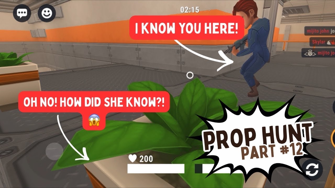 Prop Hunt part12 | HOW Did She Know So FAST?! 😱 My Hiding Spot Was EXPOSED!