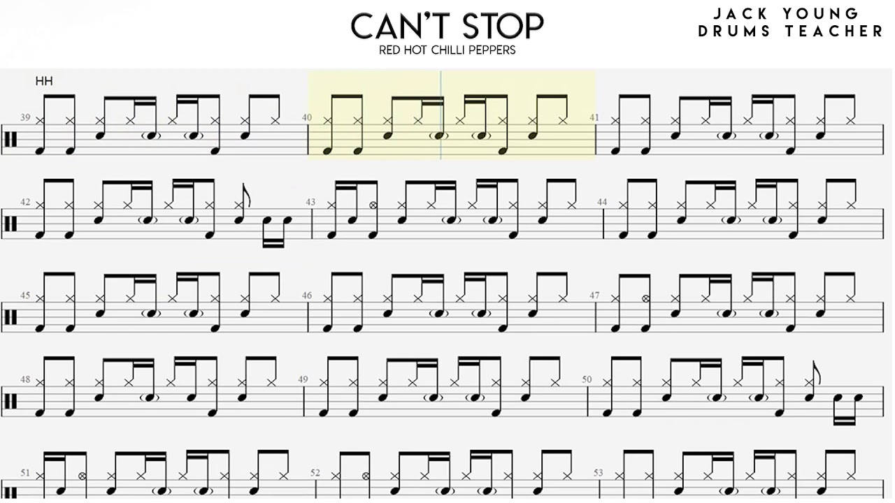 Can't Stop 🥁