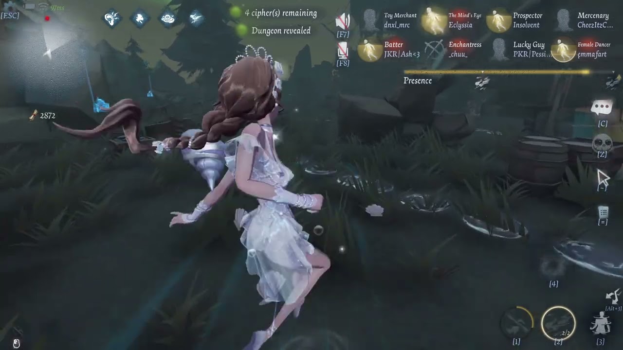 Naiad (With 8momojay) - Duo Hunters #86 - Eversleeping Town - Identity V