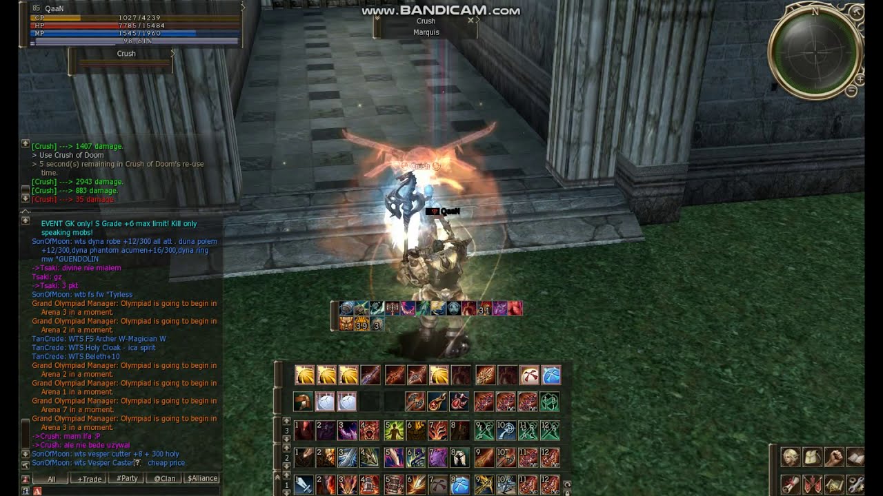 Titan L2 Toxic Gracia Fianl PVP & Olympiad