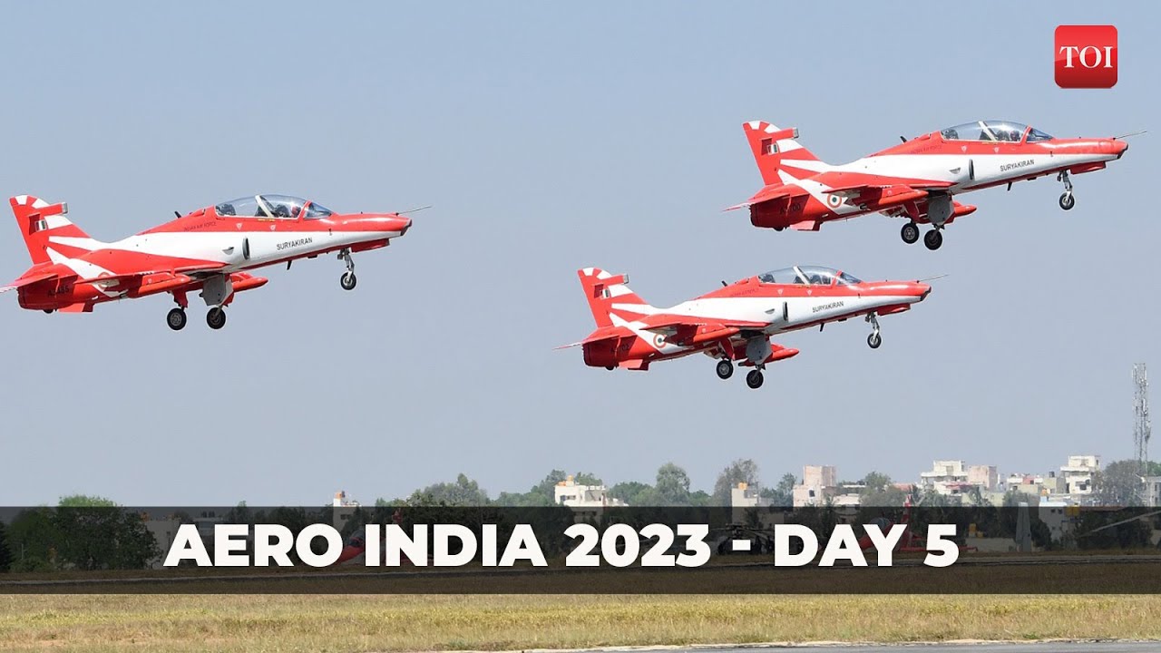 Aero Show 2023| Watch Aerial Exhibits on Last Day from Bengaluru