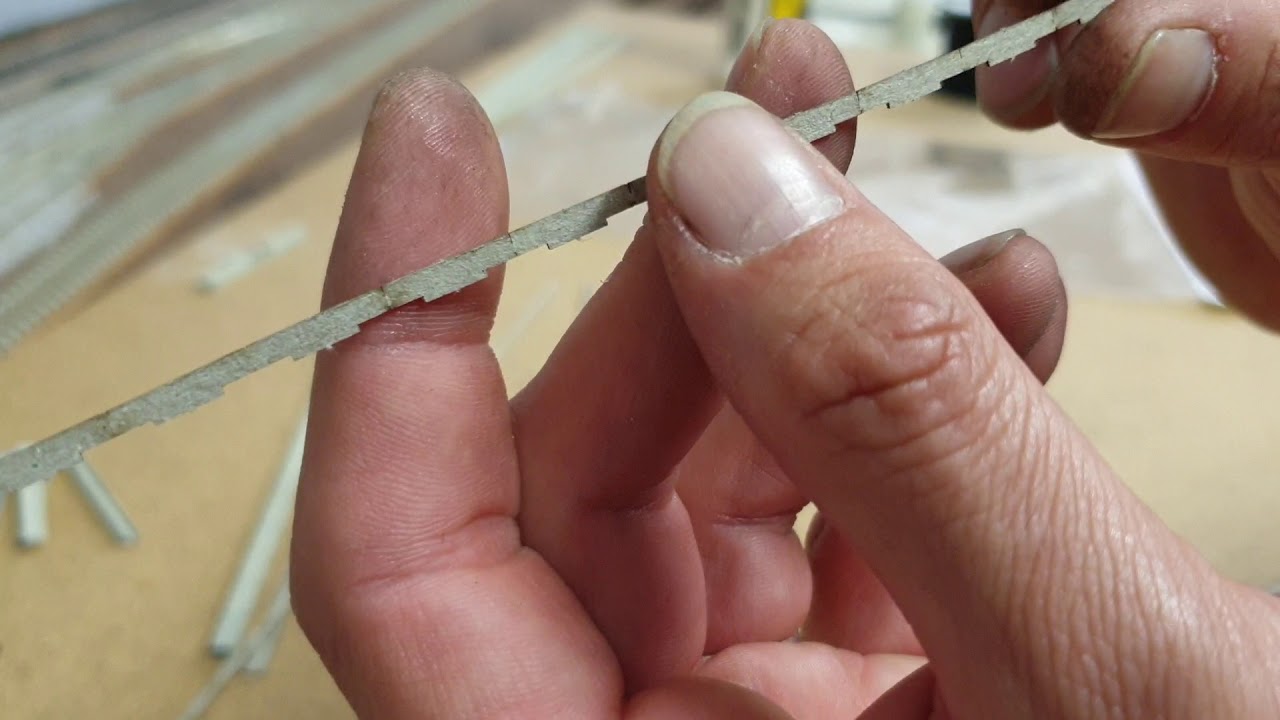 Stockton Junction  how to make oo gauge scalemodelscenery lineside concrete cable trunking