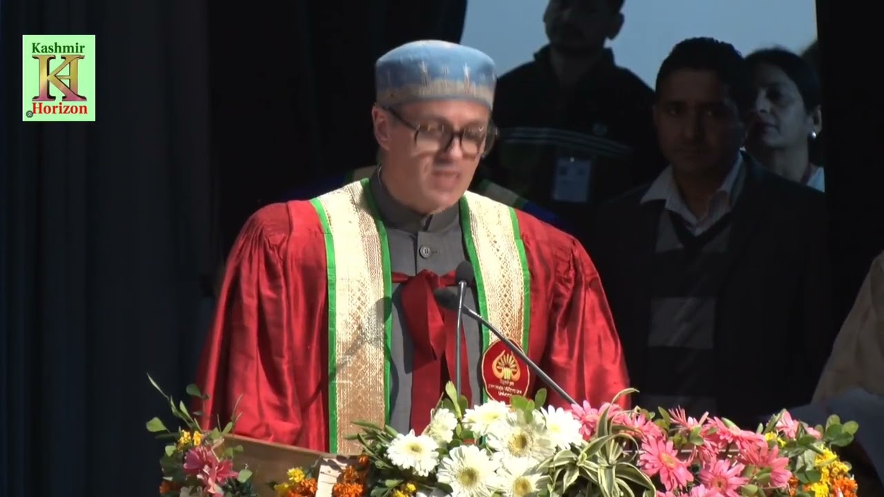 CM attending SMVD University Convocation Katra Jammu.