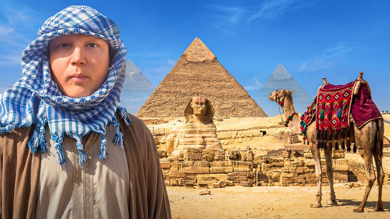 KÄVIN EGYPTISSÄ PYRAMIDEILLA