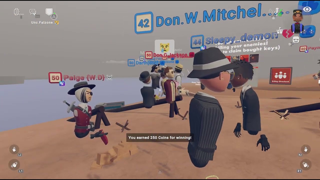 Rec Room D-Day play out