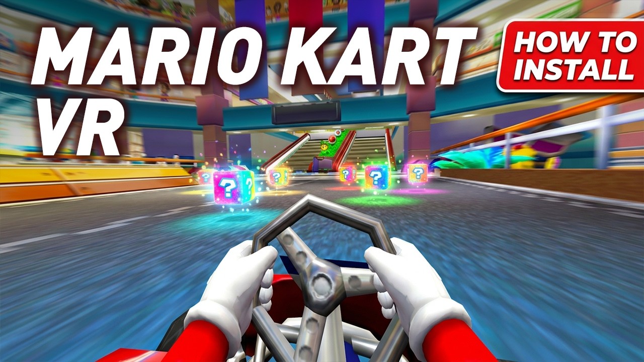 How to play Mario Kart VR with Motion Controls!