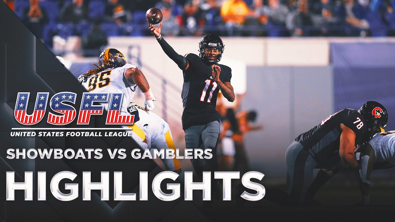 Memphis Showboats vs. Houston Gamblers Highlights | USFL