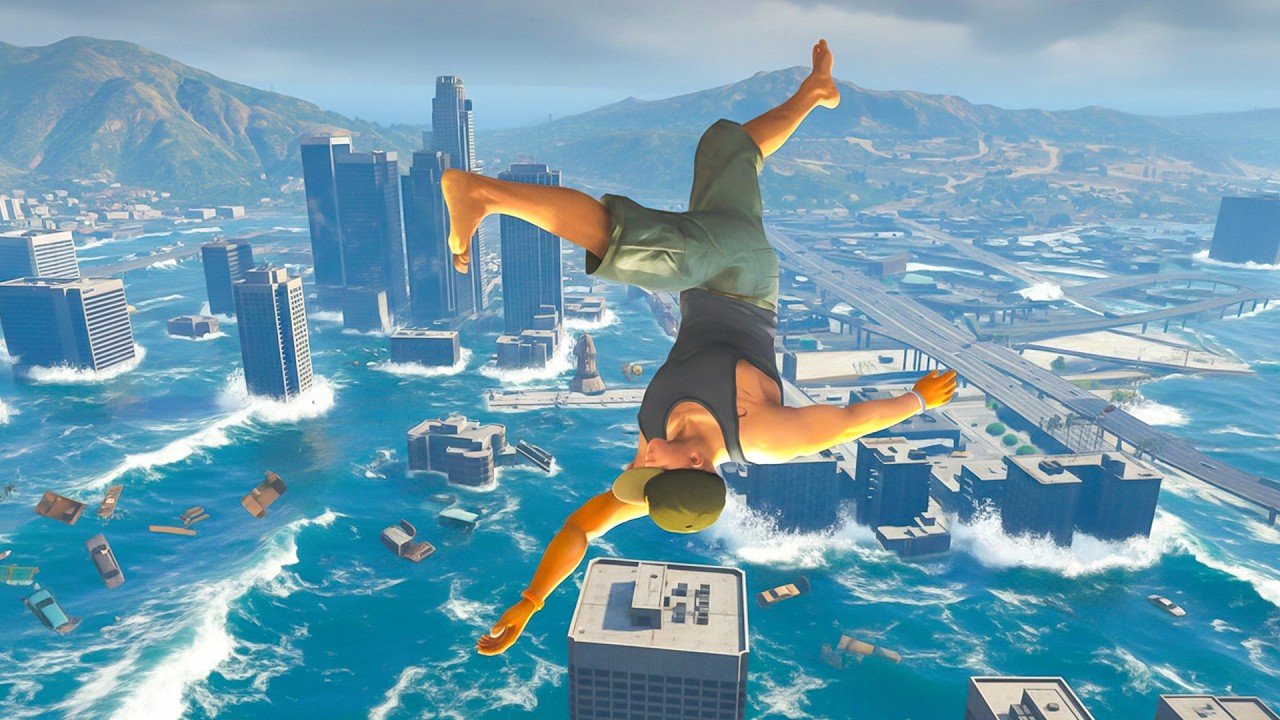 GTA 5 Parkour Fails & Jump Fails #6 (GTA 5 Fails Funny Moments)