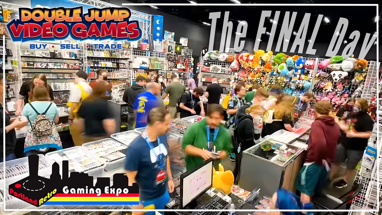 Portland Retro Gaming Expo 2022 FINAL DAY MADNESS