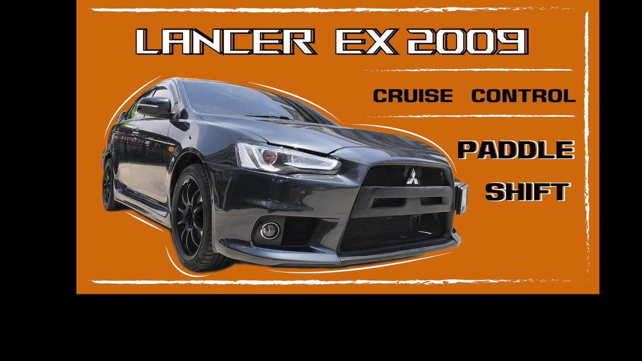 MITSUBISHI LANCER EX 2009 | UPGRADE CRUISE CONTROL and PADDLE SHIFT by TDD AUTO