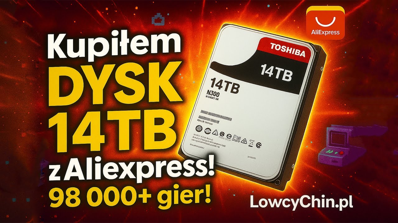 Kupiłem DYSK 14TB z 98 000 grami! Działa lepiej niż się spodziewałem&hellip;