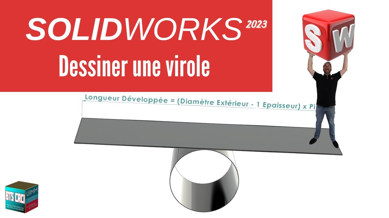 SOLIDWORKS - Tips 2 Dessiner une virole