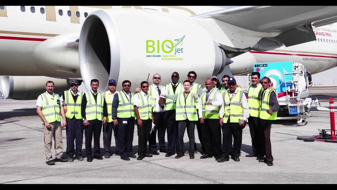 First UAE Produced Biofuel Flight - Etihad Airways