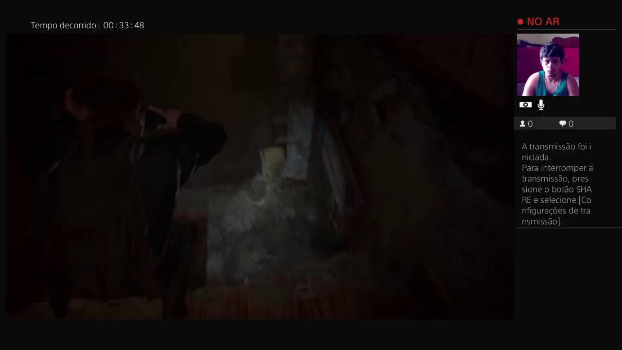 TLOU2º PS4 AO VIVO