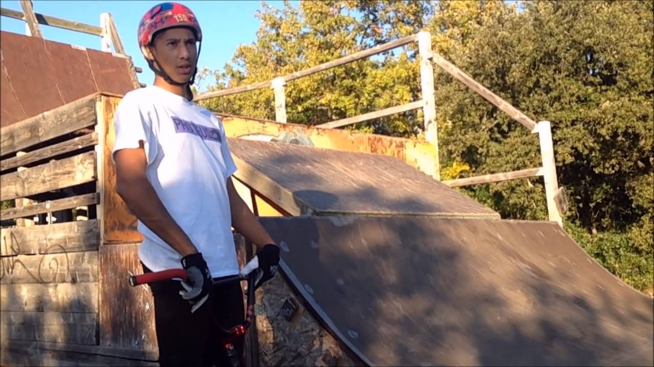 TUTO - Comment faire 540 en courbe en BMX / DIRT en FR