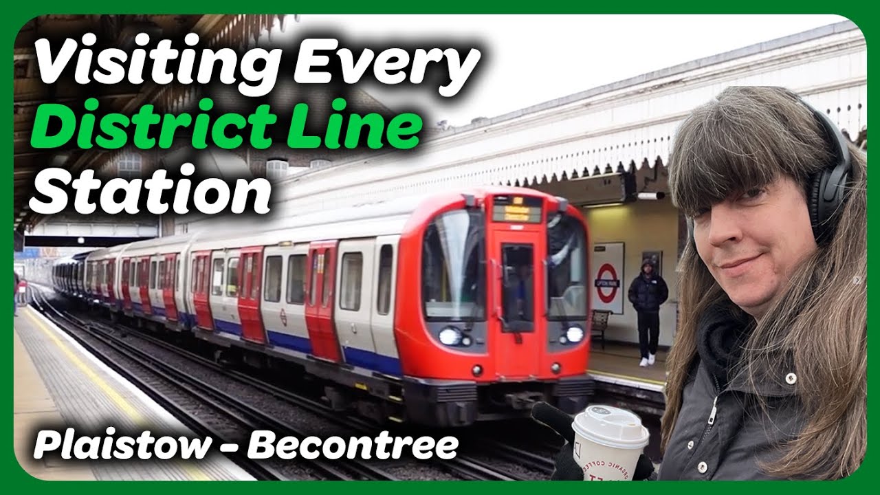 An Overground interlude while visiting every Underground station on the District Line