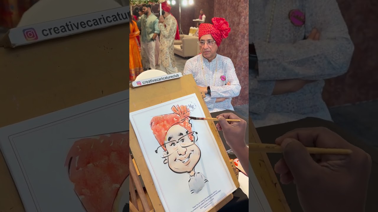 #livecaricature#caricature#event#wedding#artist #rection#liveportrait #caricatureartist #art