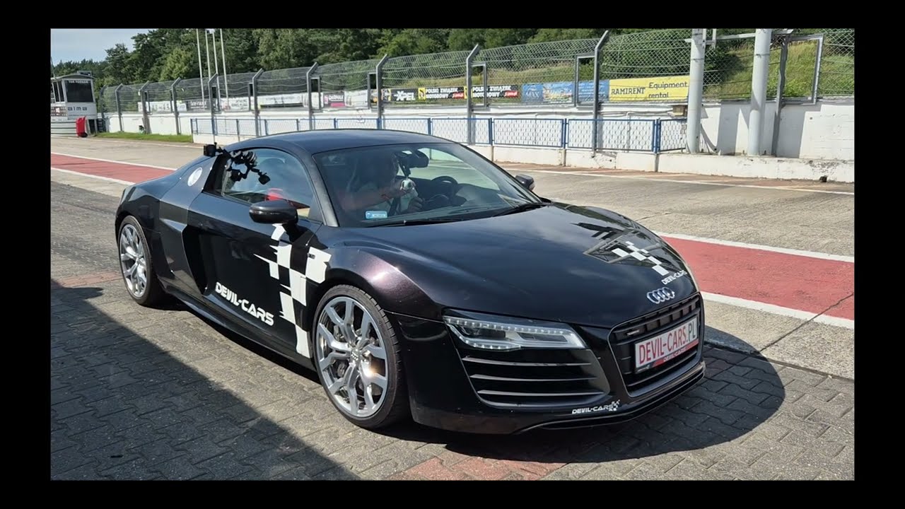 Jazda po Torze Poznań Audi R8 V10 525 KM Devilcars