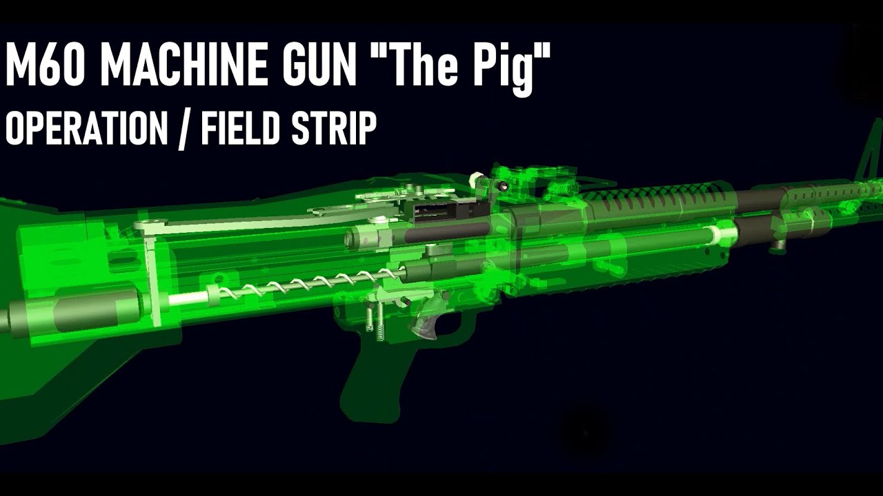 How a M60 Machine Gun Works | World Of Guns | Operation / Field Strip