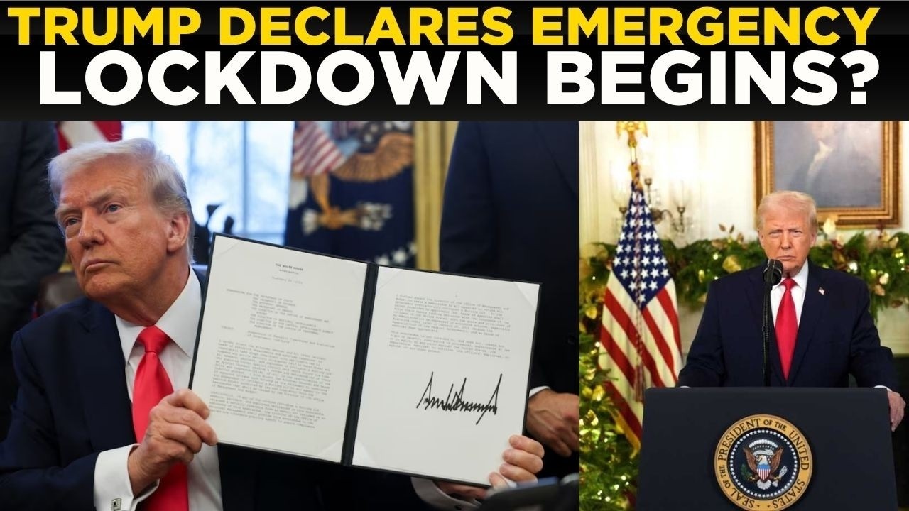 US NEWS LIVE: SHOCKING &ndash; Trump Orders IMMEDIATE Nationwide Lockdown! America on LOCKDOWN TONIGHT?