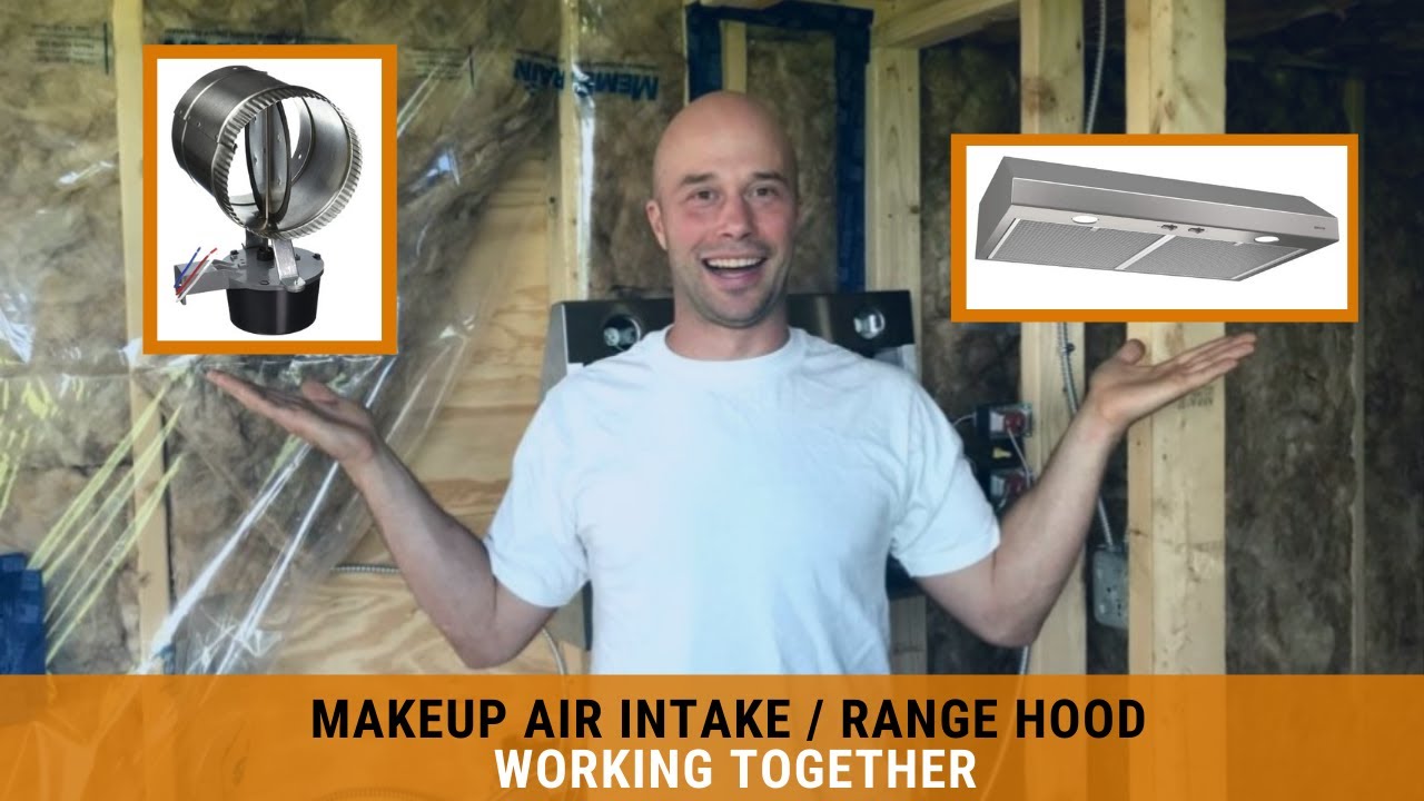 How to Install a Range Hood & Make-up Air Damper to Run Simultaneously in a Tiny House