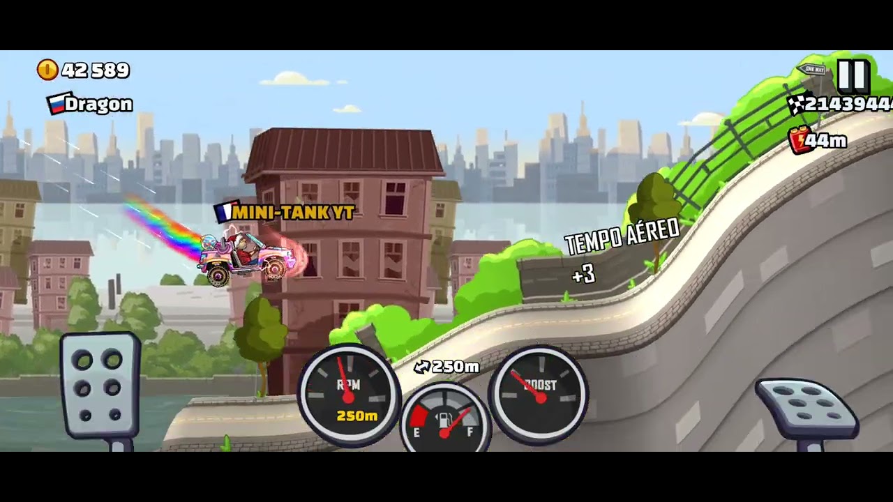 PASSANDO DE PISTAS SECRETA | HILL CLIMB RACING 2