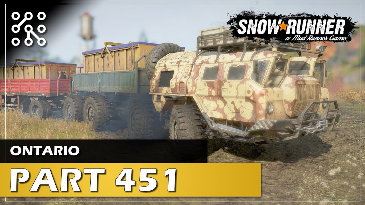 Hodně odvážný závod na konec | Snowrunner | Lets play | Česky