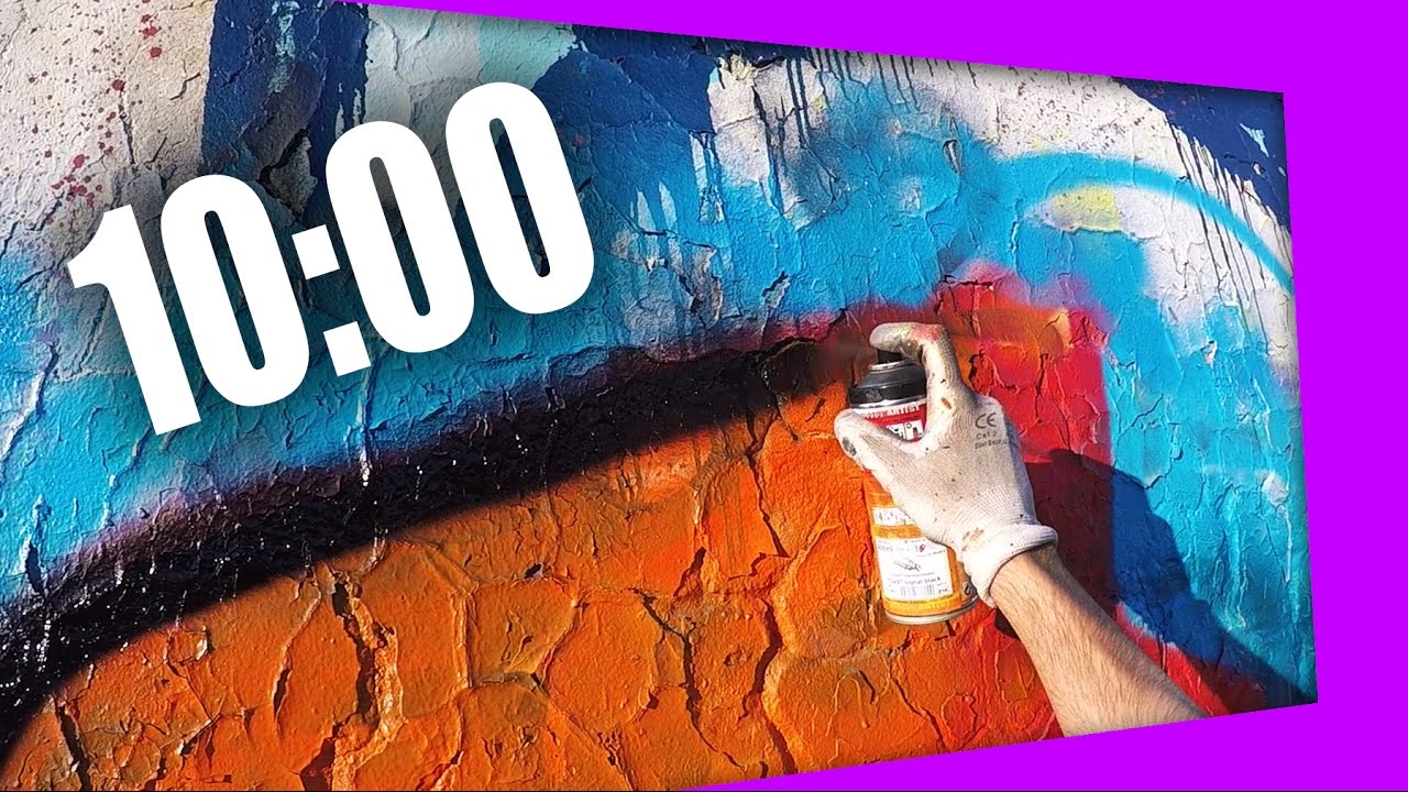 10 Minutes GRAFFITI CHALLENGE