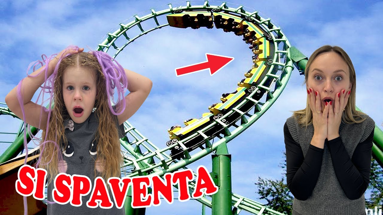 PROVIAMO TUTTE le ATTRAZIONI di DISNEYLAND PARIS ma VANESSA SI SPAVENTA E PIANGE! 😱