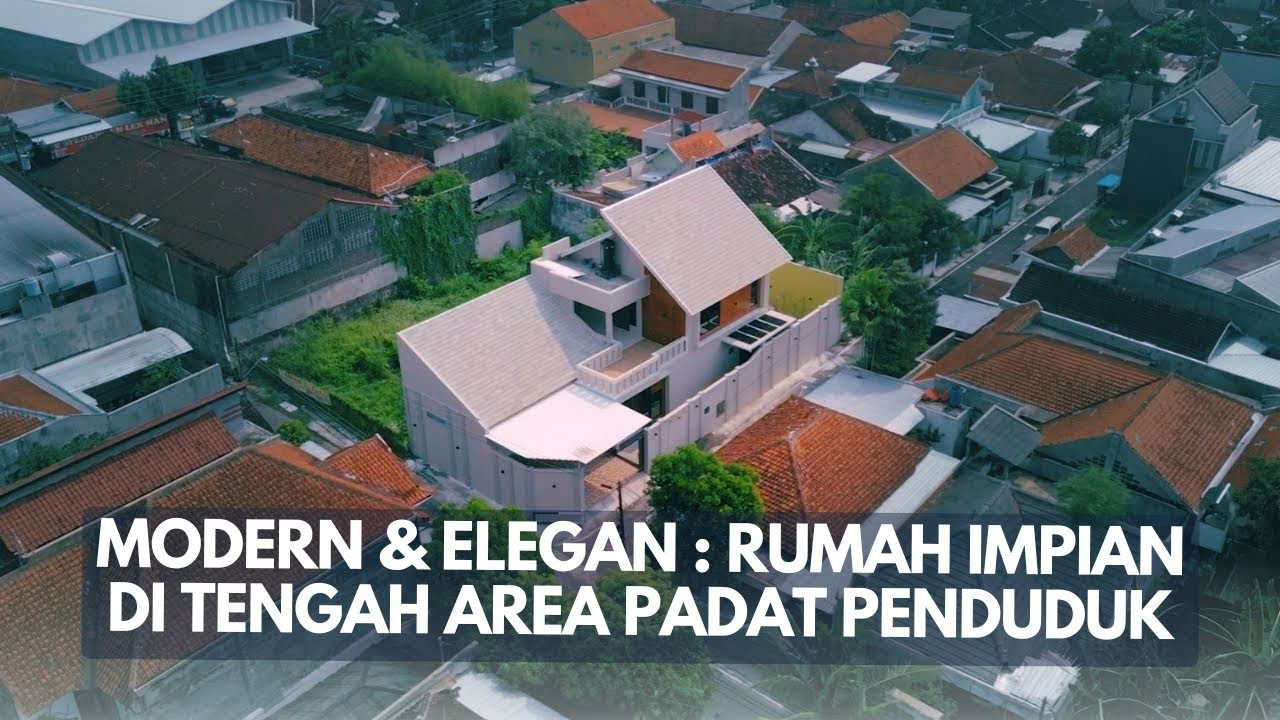 Rumah Modern Kontemporer di Tengah Kota: Gaya Hidup Mewah dengan Privasi Maksimal!
