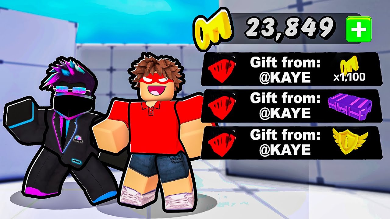 Begging Youtubers until my $0 Account becomes $100... (Roblox Rivals)