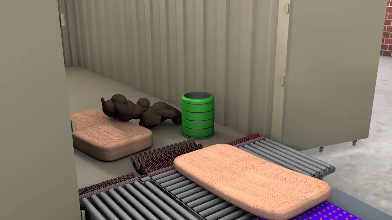 RobLog Advanced Animation Scenario Milestone 4 Depicting Unloading Scenarios of Shipping Containers