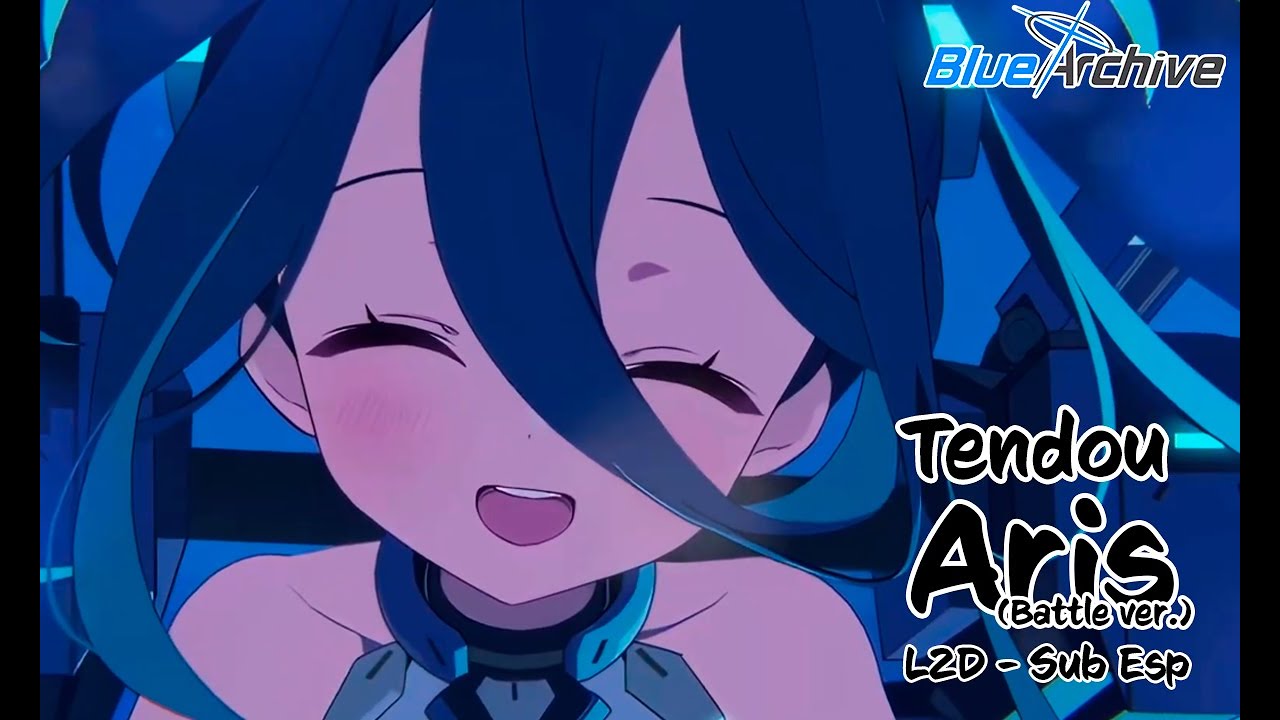[Blue archive] Tendou Aris (Battle ver.) - L2D Sub esp.