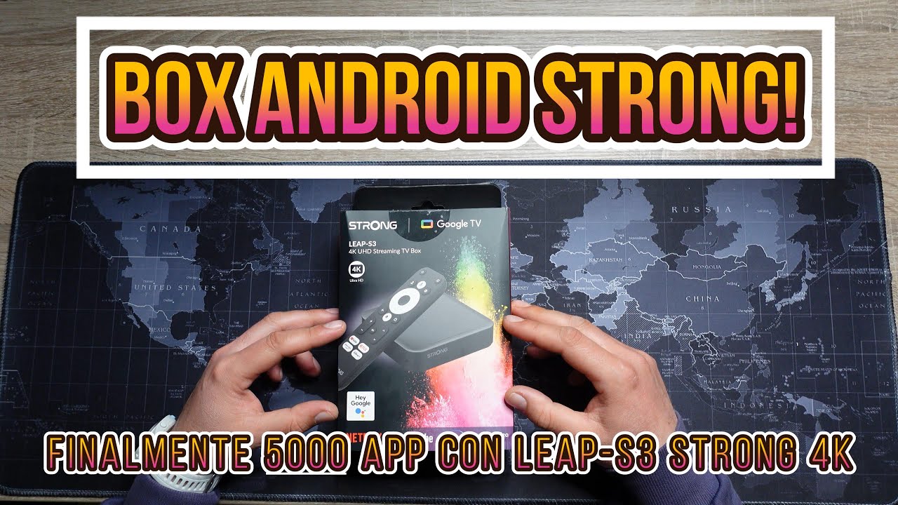 BOX ANDROID STRONG LEAP-S3 GUIDA ALLA CONFIGURAZIONE COMPATIBILE CON 5000 APP!