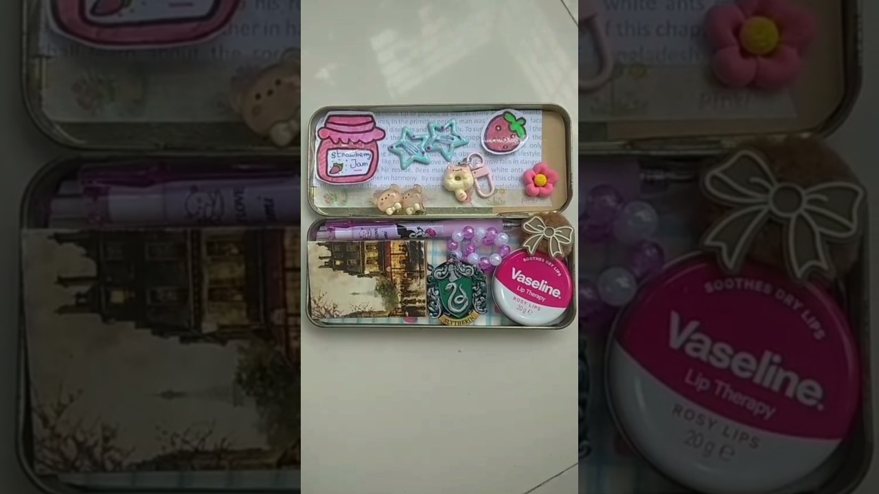 DIY Pinterest inspired altoid wallet with a geometry box #diy #wallet #aesthetic