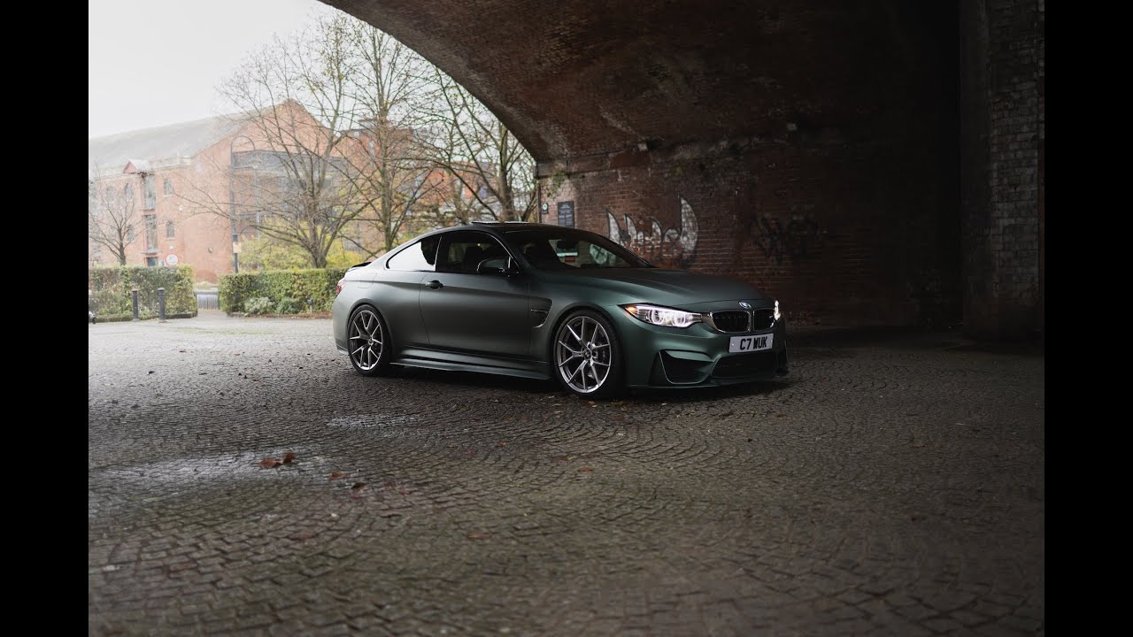 BMW M4 F82 Swiss Spec – 3M Matt Pine Green – Manchester – Car Wraps UK#carwrapsuk #bmw #bmwm4