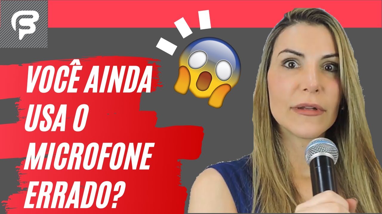 Como usar o microfone da maneira correta! | Clube da Fala - Curso de Oratória