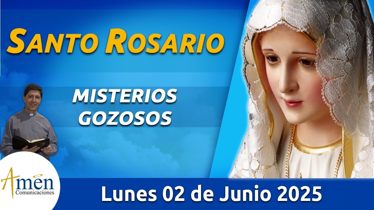 Santo Rosario de Hoy Lunes 2 Junio 2025 l Amen Comunicaciones l Católica l María