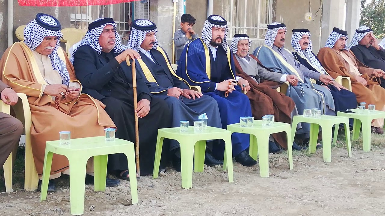 كلمة الشيخ علي الفريق الغريري في مضيف عشيرة البو حسين الغرير