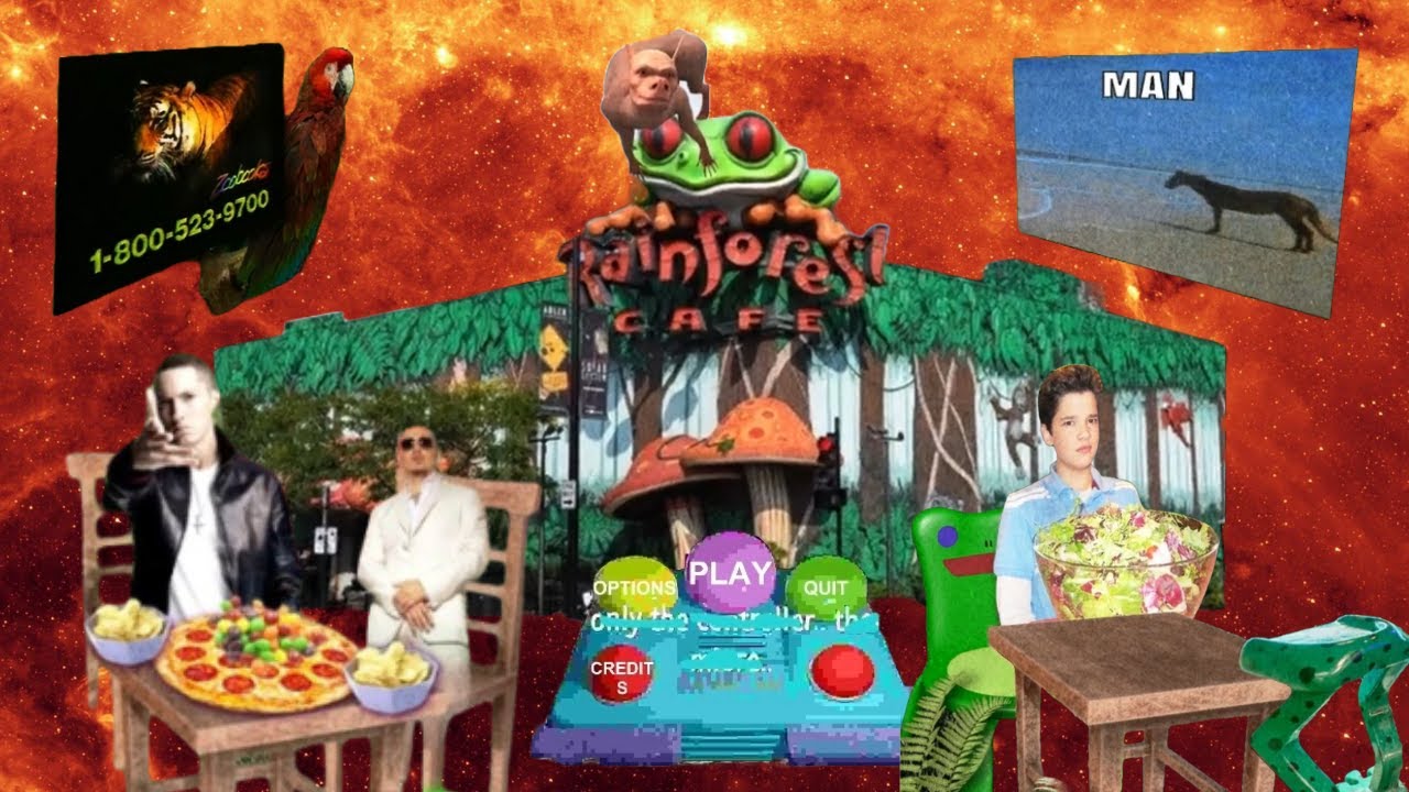 Painforest Cafe - My Eyes have Been Cursed by an Unholy Relic (Crackhead Game)